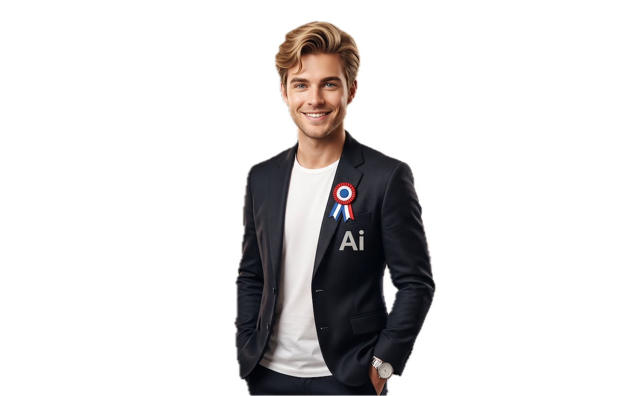 Portrait of Bertrand, the AI persona of Bertrand Suite EHR